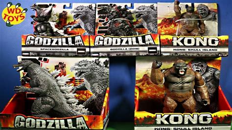 Godzilla vs Kong Toys 2020 Movie Toys King Kong Vs Godzilla WD Toys | King kong vs godzilla ...