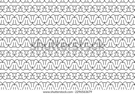 Coloring Page Line Art Pattern Seamless Stock Vector (Royalty Free) 2296563679 | Shutterstock