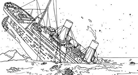 Printable Coloring Pages Of Titanic