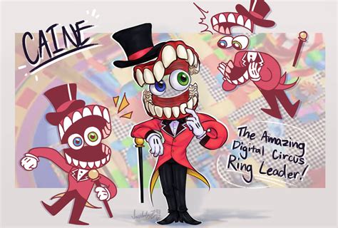 Caine The Amazing Digital Circus Ring Leader! by ImiSqueaky36 on DeviantArt