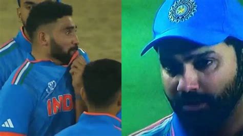 Watch: Virat Kohli, Rohit Sharma Get Emotional While Mohammed Siraj ...