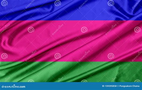 Flag of Kuban Peoples Republic Texture Background Stock Photo - Image ...