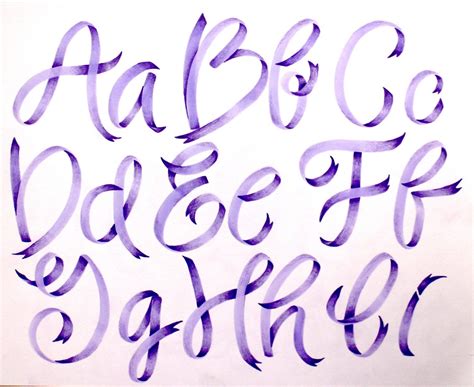 Ribbon Lettering with the New Pastel Dual Brush Pen Set - Tombow USA Blog | Lettering, Lettering ...