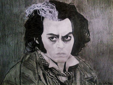 My Sweeney Todd drawing:) - Johnny Depp Fan Art (31981618) - Fanpop