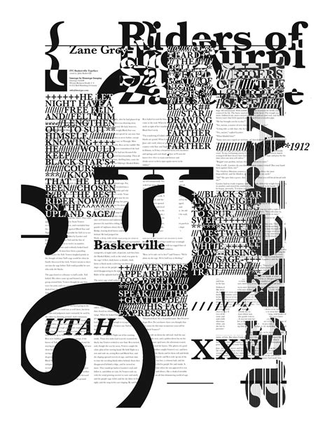 Typography Deconstruction Design