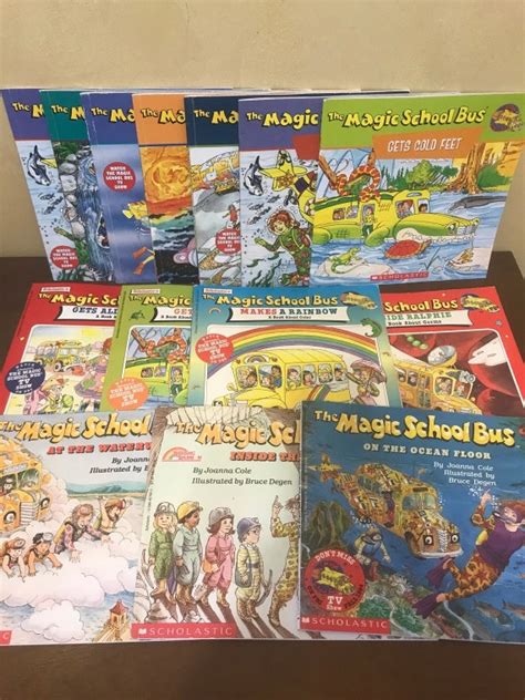 The Magic School Bus Joanna Cole 90s Scholastic Books Various - Etsy