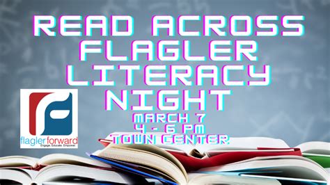 Mark Your Calendar: Literacy Night | District News - Flagler Schools