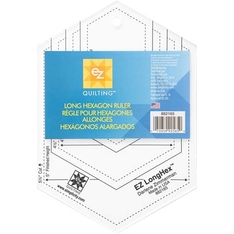 Wrights 882165 EZ Long Hexagon Ruler- - Walmart.com