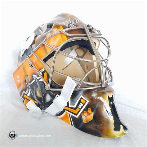 Frederik Andersen Unsigned Goalie Mask Anaheim/Batman Tribute – Goalie ...