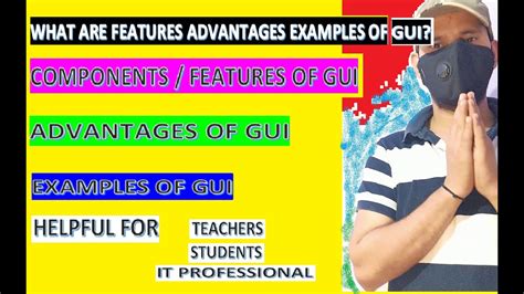 GUI COMPONENTS, GUI FEATURES, GUI ADVANTAGES, GUI EXAMPLES. GRAPHICAL USER INTERFACE EXPLAINED ...