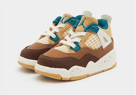 Air Jordan 4 Retro TD "Cacao Wow/Geode Teal" FB2214-200 | SneakerNews.com