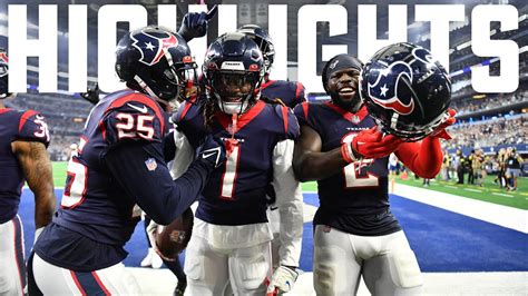 GAME HIGHLIGHTS | Texans vs Cowboys, Week 14 - YouTube