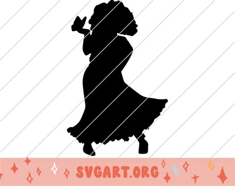 Encanto Mirabel Silhouette SVG - Free Encanto Mirabel Silhouette SVG ...