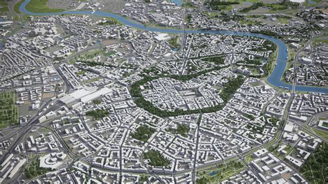 Krakow Surrounding - Model - TurboSquid 1493545