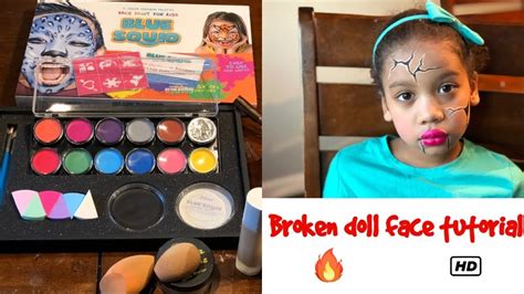 Easy Broken Doll Makeup Tutorial | Saubhaya Makeup