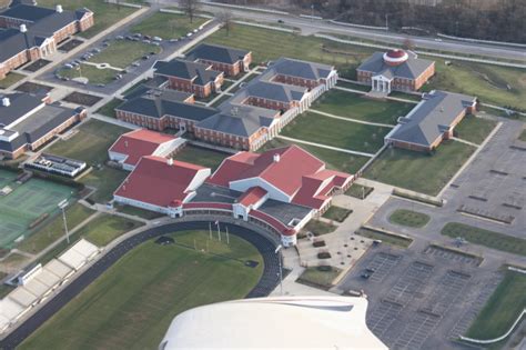 New Albany, OH : A birdseye view of New Albany High School photo, picture, image (Ohio) at city ...