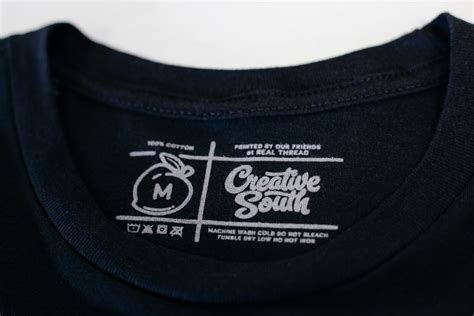 How to Create Custom Printed Clothing Labels for Your Shirts | Real Thread