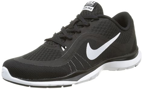 NIKE Women's Flex Trainer 6 Black/White 8 B(M) US | eBay