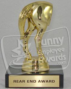 horses rear award - funny horse trophy/ i would have awarded this to ...