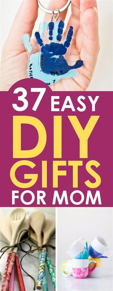 DIY GIFTS FOR MOM: DIY gifts are a wonderful way to show mom you really care. But someti ...