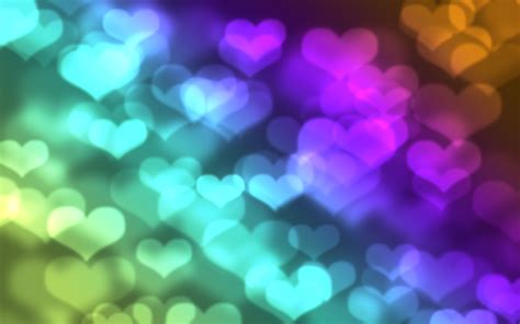 Hearts Shaped Bokeh Background Free Stock Photo - Public Domain Pictures