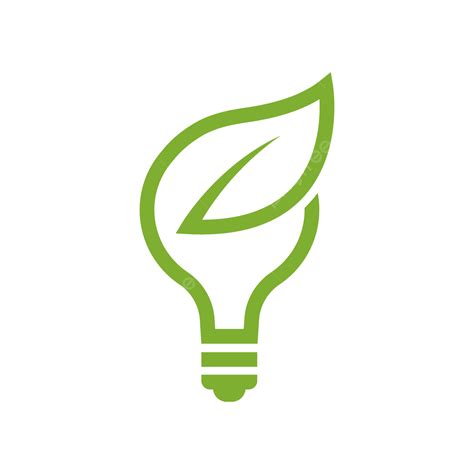 Eco Friendly Energy Light Bulb Leaf Green Electricity Solar Power Logo, Light, Leaf, Energy PNG ...