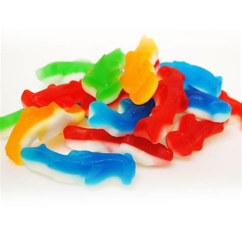 Gummy Assorted Sharks - 5 lb.