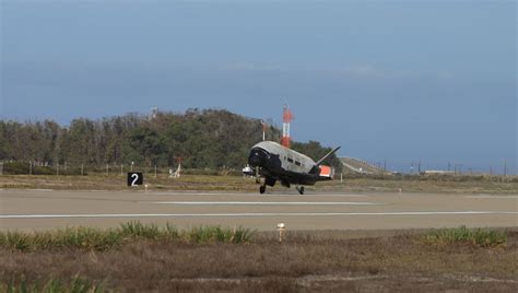 X-37B Military Space Plane Lands After Record-Shattering Secret Mission ...