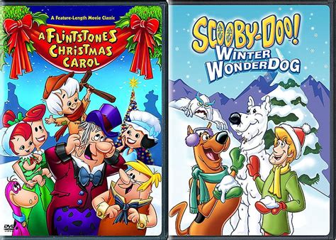 A Flintstones Christmas Carol & Scooby Doo Winter Wonderdog HANNA ...