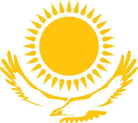 File:Eagle and sun from the Kazakh flag.svg - Wikipedia