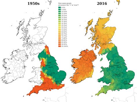 British Accent Map