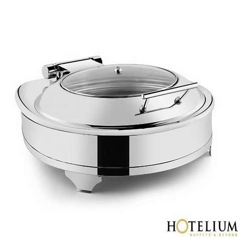 Stainless Steel Electric Chafing Dish, 6.5 Litres, Round, For Restaurant at Rs 6500 in New Delhi