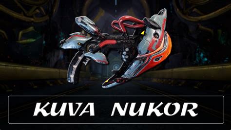 Warframe Weapon Encyclopedia - Kuva Nukor (2023) - YouTube