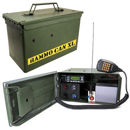 New Item! Hammo Can XL™ Complete Go Box | Ham radio, Amateur radio, Radio