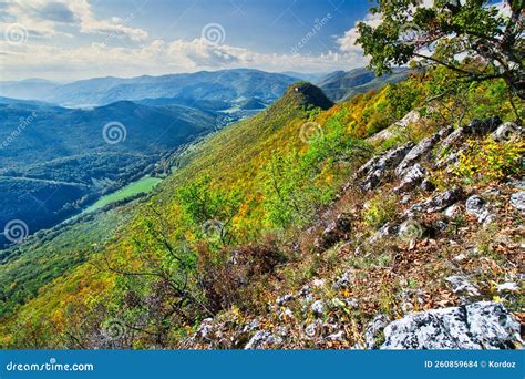 Autumn View from Siance in Muranska Planina Mountains Stock Photo - Image of europe, planina ...