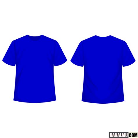 Desain Baju Polos Warna Biru Dongker - Desain Baju