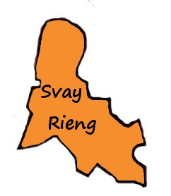 Svay Rieng province in Cambodia and the two temples