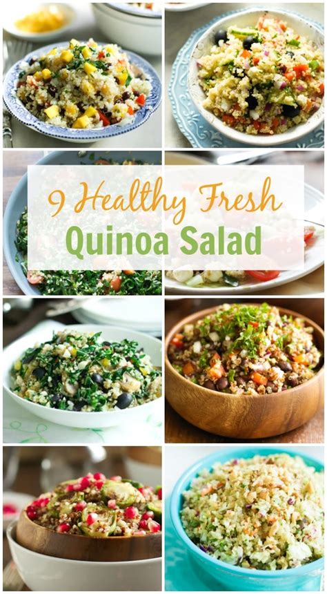 9 Healthy Fresh Quinoa Salads - Primavera Kitchen