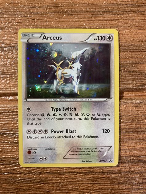 God Arceus - Ultra Rare Vintage - XY Promo - Pokemon Cards, Hobbies ...