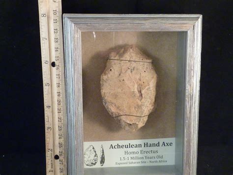 Framed Acheulean Handaxe