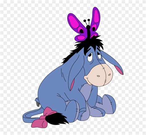 Clipart Eeyore - Winnie The Pooh Eeyore Png - Free Transparent PNG Clipart Images Download