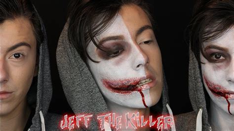 Jeff The Killer - Makeup FX Horror Halloween - AntoBrdlla - YouTube