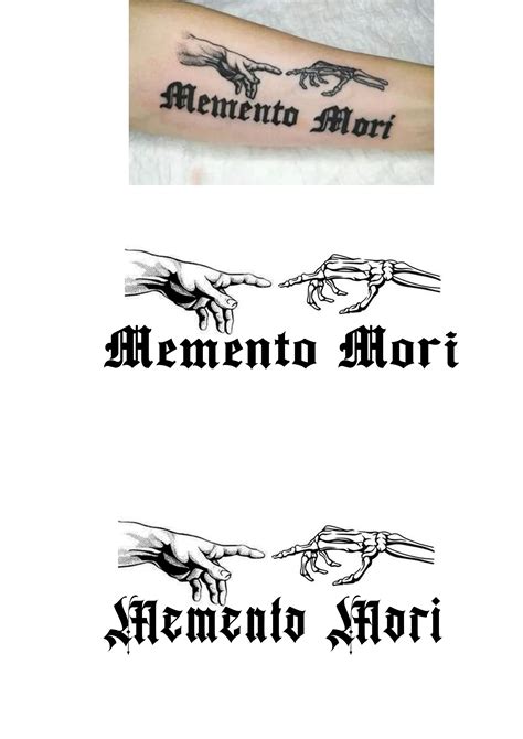 Memento Mori Hand Tattoo - Printable Calendars AT A GLANCE