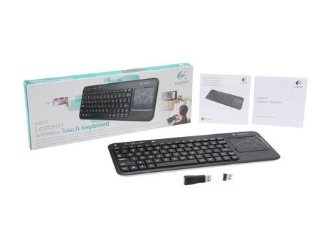 Logitech K400 2.4GHz Wireless Touch Keyboard - Newegg.com