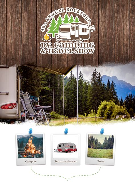 RV, Camping & Travel Show on Behance