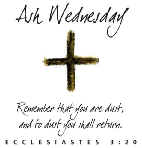 Ash Wednesday Quotes And Sayings. QuotesGram