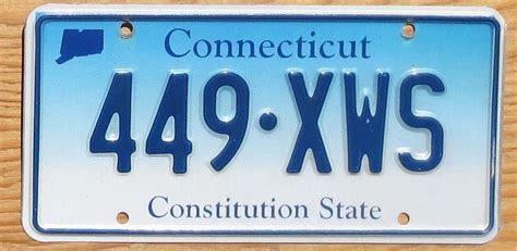 Connecticut vg+ | Automobile License Plate Store: Collectible License ...