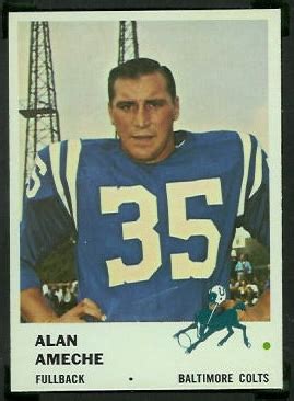 Alan Ameche - 1961 Fleer #31 - Vintage Football Card Gallery