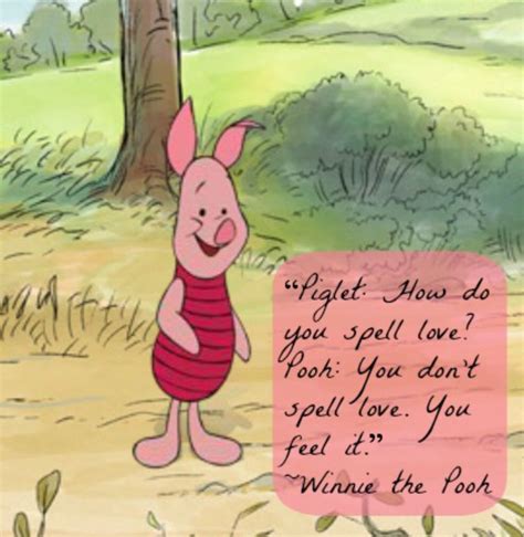 I always loved piglet | Disney love quotes, Pooh quotes, Cute quotes for him