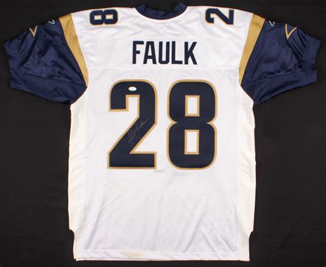 Marshall Faulk Signed St. Louis Rams Jersey (JSA COA) | Pristine Auction